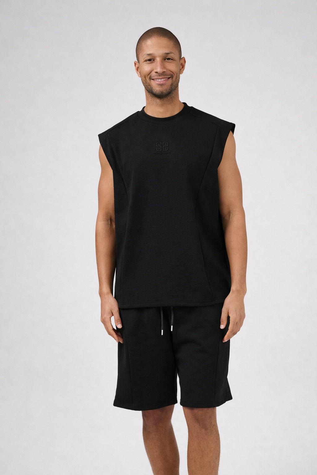 Ensemble Homme Décontracté Sans Manches avec Short