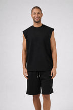 Ensemble Homme Décontracté Sans Manches avec Short