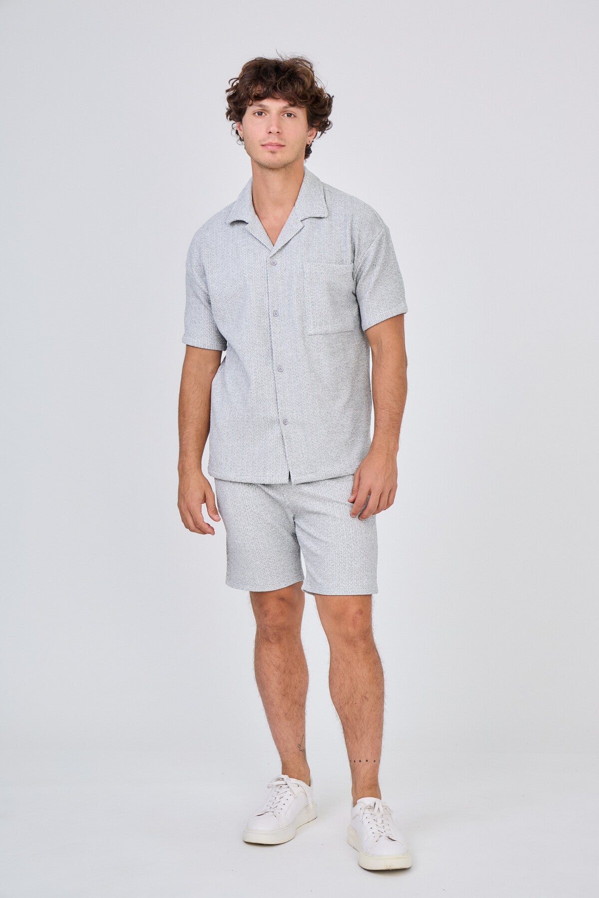 Ensemble Texturé Vert Clair