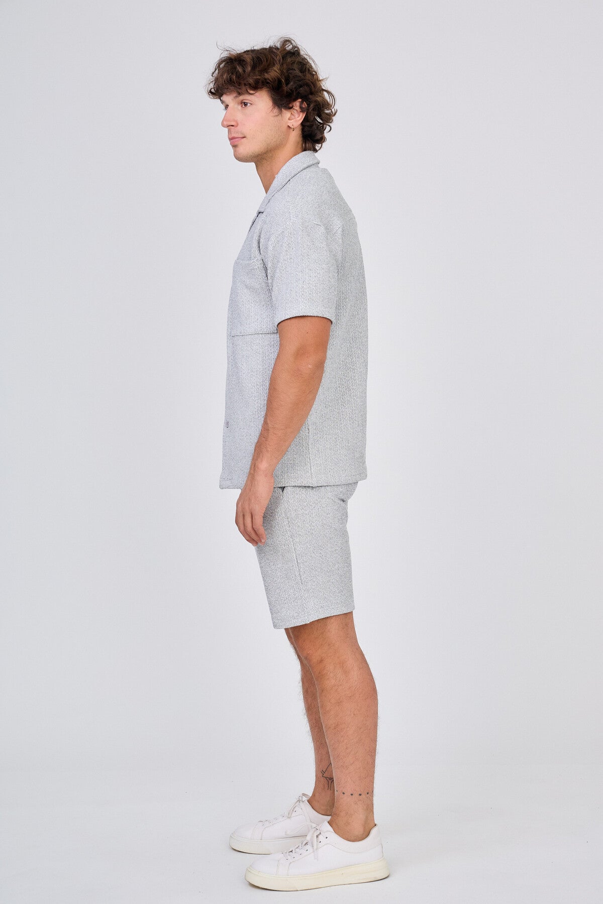 Ensemble Texturé Gris