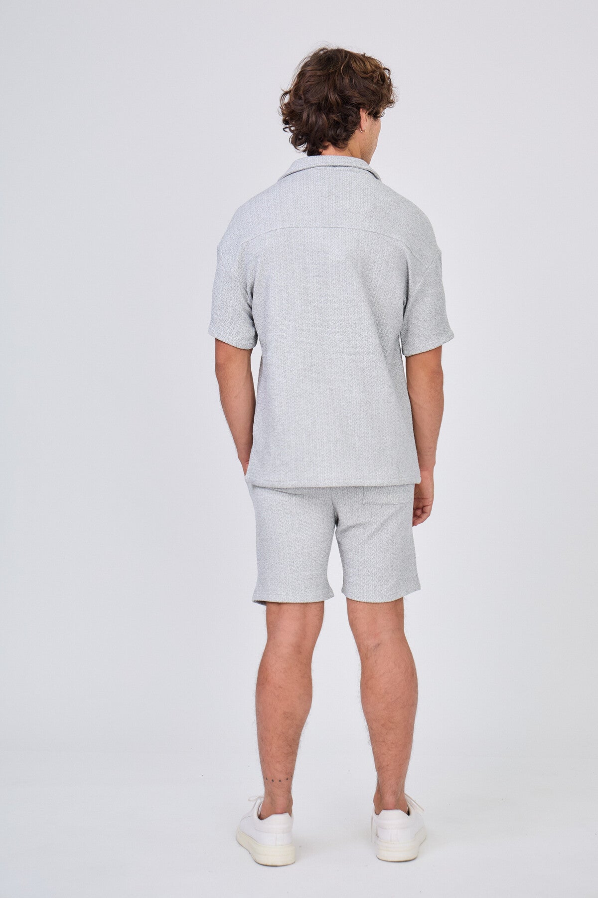 Ensemble Texturé Gris