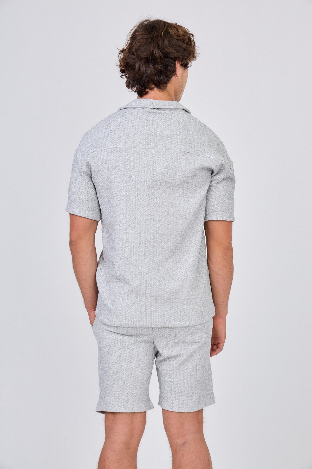 Ensemble Texturé Gris