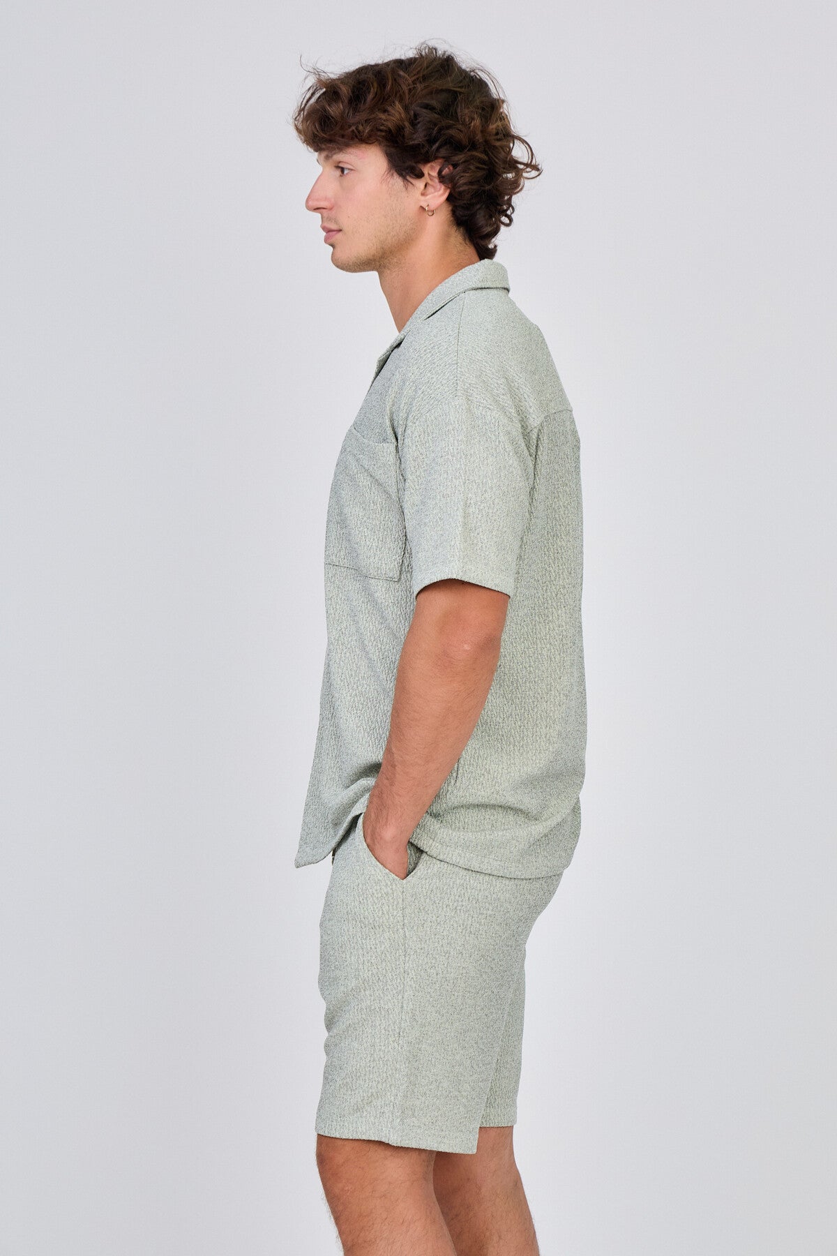 Ensemble Texturé Vert Clair