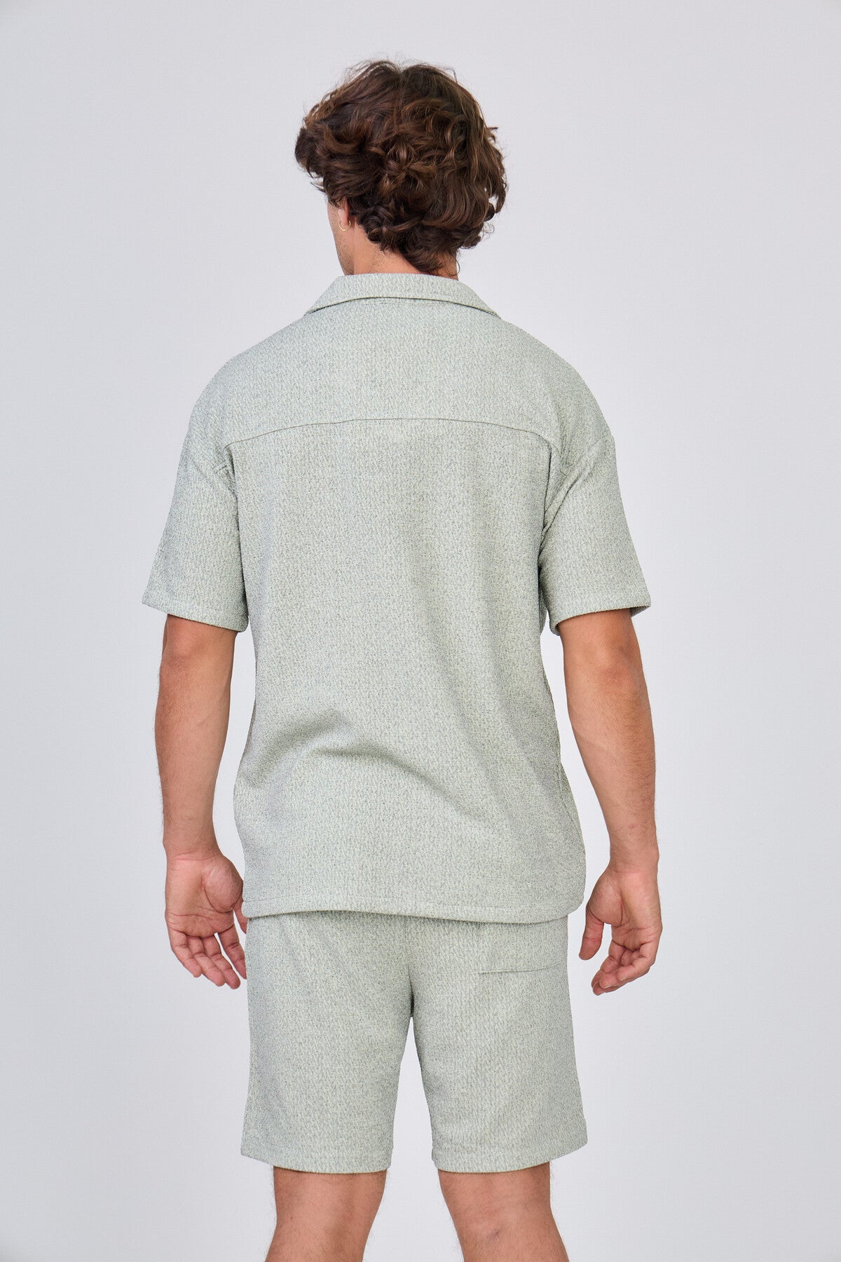 Ensemble Texturé Vert Clair