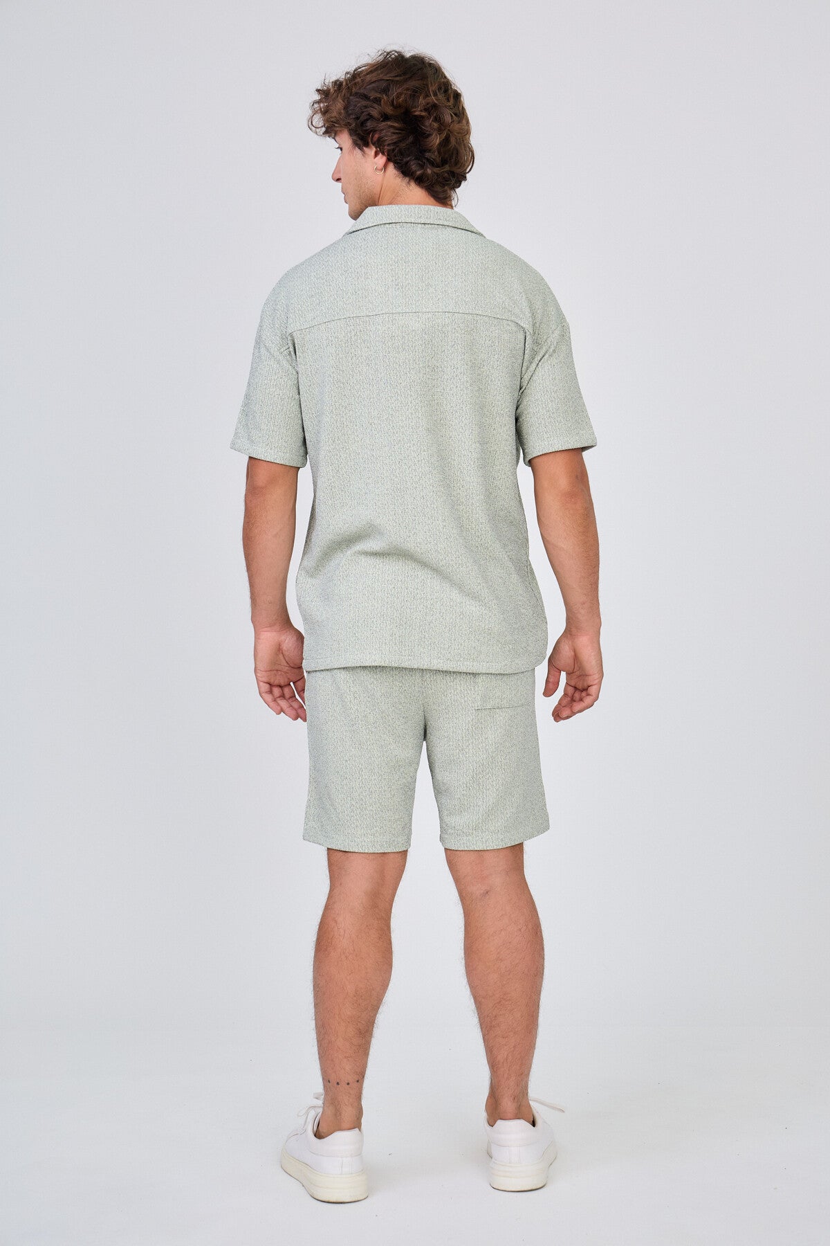 Ensemble Texturé Vert Clair