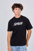 Black "Single" T-Shirt