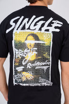 Black "Single" T-Shirt