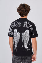 Black "White Angel" T-Shirt