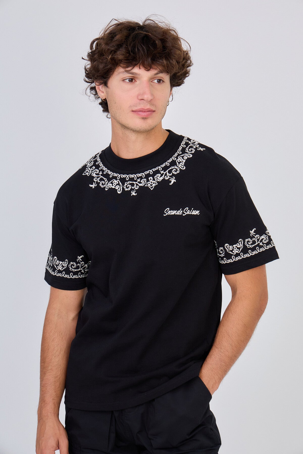 T-Shirt Noir "Seconde Saison"