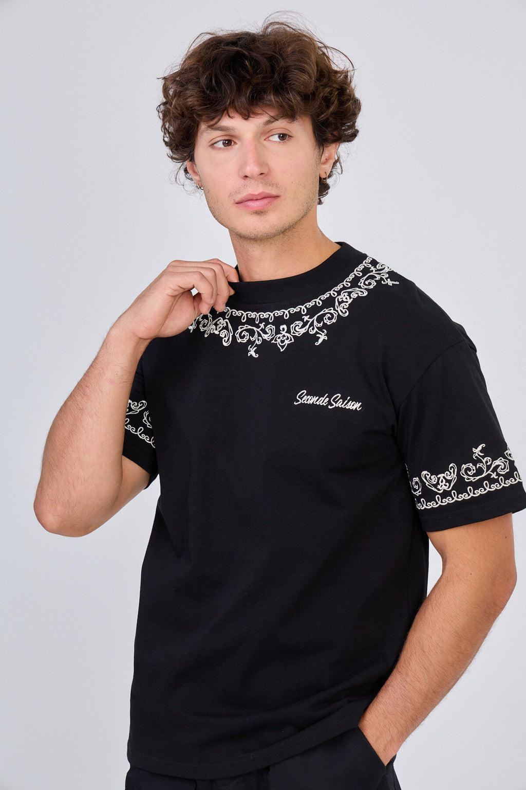 T-Shirt Noir "Seconde Saison"